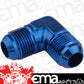 Proflow PFE821-10 Flare Union -10AN 90 Degree Union Blue