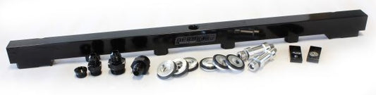 Aeroflow AF64-2010BLK Fuel Rail Kit Rb25 Black