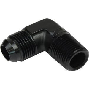 Proflow PFE822-16BK Male Adaptor -16AN to 3/4" NPT 90 Degree Black