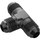 Proflow PFE824-03BK Male Flare Union Adaptor -03AN Flare Tee Black