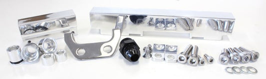 Aeroflow AF64-2013P Rotary Fuel Rail Kit Series 4 & 5 Polished for Mazda