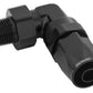 Proflow PFE829-12-12BK Fitting Male Hose End 3/4" NPT 90 Degree to -12AN Hose Black