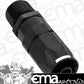 Proflow PFE830-08-08BK Fitting Male Hose End Straight 1/2" NPT to -08AN Hose Black