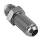 Proflow PFE832-08S Adaptor AN Flare -08AN Bulkhead Silver