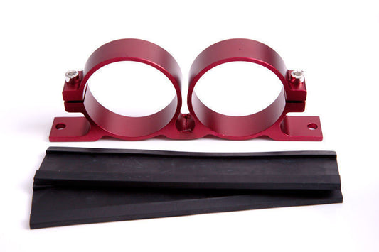 Aeroflow Performance Products AF64-2015R Billet Fuel Pump Bracket Boschred Dual suits All Bosch