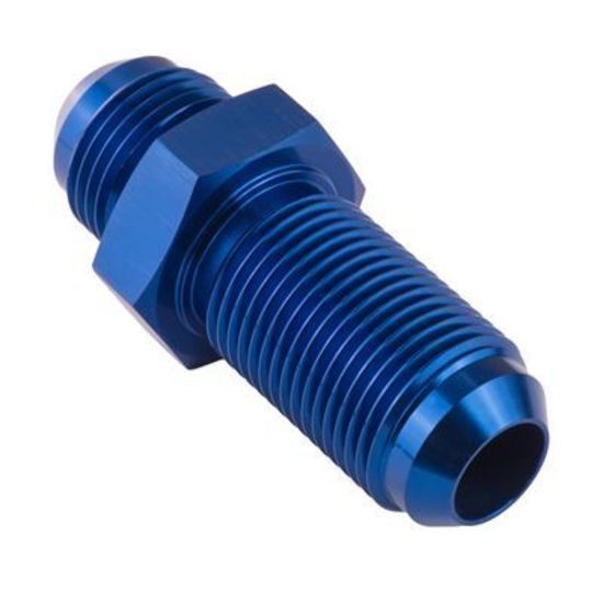 Proflow PFE832-16 Adaptor AN Flare -16AN Bulkhead Blue