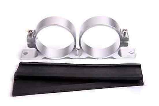 Aeroflow AF64-2015S Billet Fuel Pump Bracket Boschsilver Dual suits All Bosch