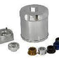 Aeroflow AF64-2016P Aeroflow Oil Filter Polished 3/4 13/16 M18 M20 & M22x1.5