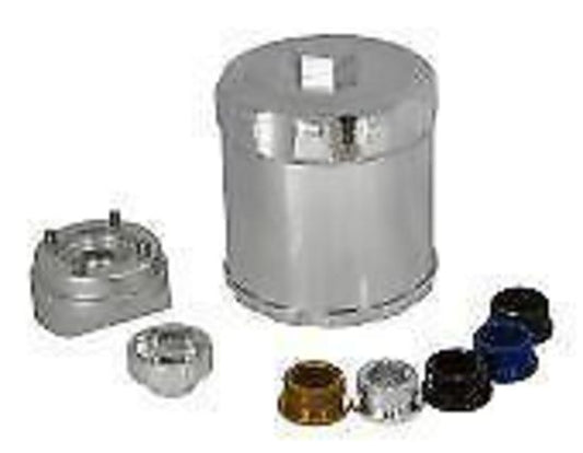 Aeroflow AF64-2016P Aeroflow Oil Filter Polished 3/4 13/16 M18 M20 & M22x1.5