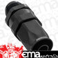 Proflow PFE840-06BK Male Hose End -06AN to -06AN Hose End Straight Black