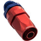 Proflow PFE840-08 Male Hose End -08AN to -08AN Hose End Straight Blue