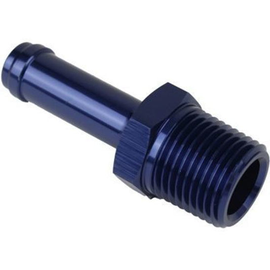 Proflow PFE841-06 3/8" Barb Male Fitting to 1/4" NPT Blue