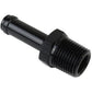 Proflow PFE841-10BK 5/8" Barb Male Fitting to 1/2" NPT Black