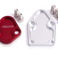 Aeroflow AF64-2020C Billet Fuel Pump Block Off Chrome Suit 302 351C