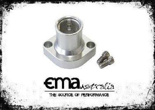 Aeroflow AF64-2021S Billet Thermostat Housing Silver Straight Suit 302 351C