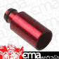 Proflow PFE884 Aluminium Fuel Injector Adaptor 11mm Male to 14mm Female Long Red