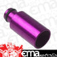Proflow PFE886 Aluminium Fuel Injector Adaptor 14mm Male to 14mm Female Long Purple