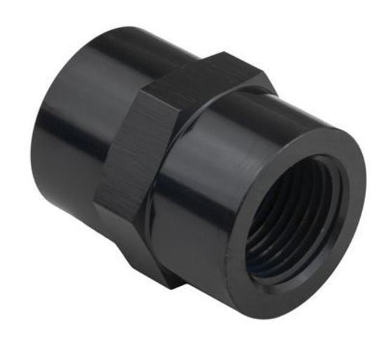 Proflow PFE910-02BK Fitting Female Coupler 1/8" NPT Black