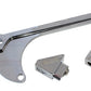 Aeroflow AF64-2026C Billet Throttle Cable Bracket Chrome suits 4150 Style Carbs