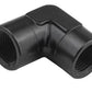 Proflow PFE913-08BK 90 Degree Coupler Female - Female Elbow 1/2" NPT Black