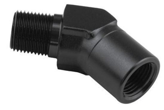 Proflow PFE915-10BK 45 Degree Coupler Female - Male Elbow 3/4" NPT Black