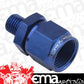 Proflow PFE918-06-M12 Female Adaptor -06AN Straight Swivel 12mm x 1.50 Blue