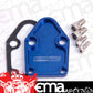 Aeroflow Performance Products AF64-2028 Billet Fuel Pump Block Off Plate Blue suits SBC