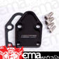 Aeroflow Performance Products AF64-2028BLK Billet Fuel Pump Block Off Plate Black suits SBC