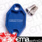 Aeroflow AF64-2029 Billet Fuel Pump Block Off Plate Blue suits Holden 308