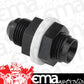 Proflow PFE921-12BK Fitting Fuel Cell Male bulkhead -12AN Black