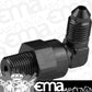 Proflow PFE922-03-02BK Adaptor Male -03AN 90 Degree to 1/8" NPT Swivel Black