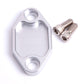 Aeroflow AF64-2029S Billet Fuel Pump Block Off Plate Silver suits Holden 308