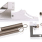 AEROFLOW BILLET RETURN SPRING ASSEMBLY 4500 STYLE SILVER AF64-2030S