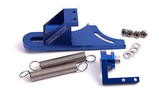 Aeroflow Performance Products AF64-2031 Throttle Return Spring Bracketblue suits 4150 Style Carbs