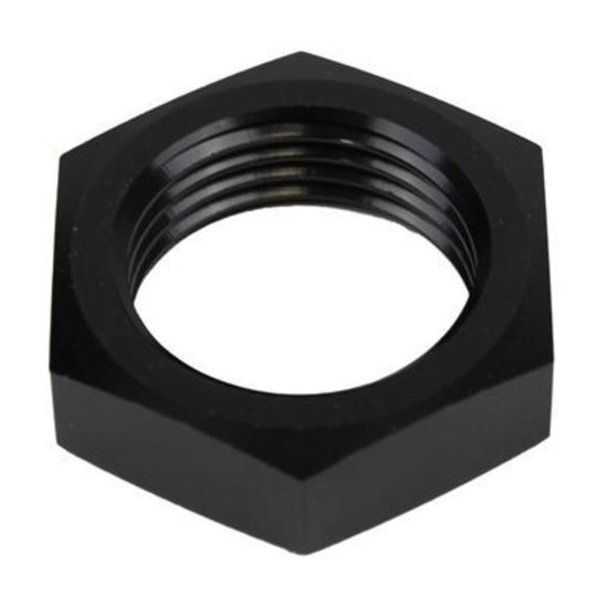 Proflow | PFE924-04BK | Aluminium Bulkhead AN Nut -04AN Black