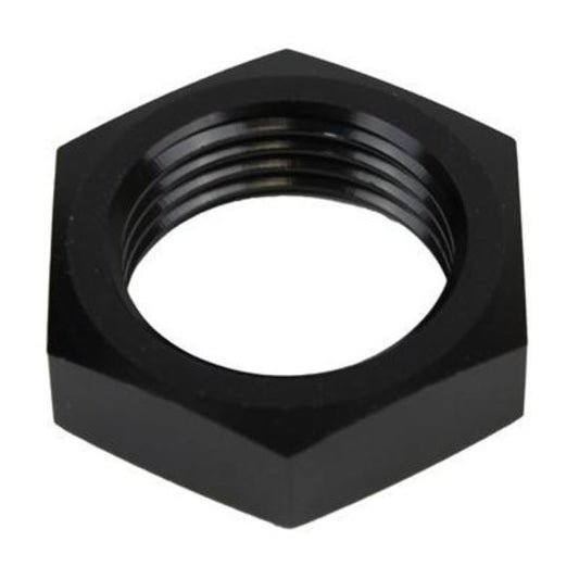 Proflow | PFE924-04BK | Aluminium Bulkhead AN Nut -04AN Black
