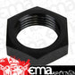 Proflow PFE924-12BK Aluminium Bulkhead AN Nut -12AN Black