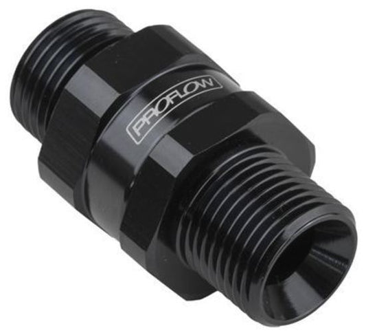 Proflow PFE927-10BK Fitting Male Swivel adaptor 18mm x 1.50 to Male -10AN Black
