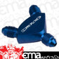 Proflow PFE930-06-04B Fitting Aluminium AN Y-Adaptor -06AN Male to -04AN Male x 2 Blue