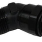 Proflow PFE948-08-06BK Adaptor Male -08AN 45 Degree to -06AN Thread Swivel Black