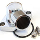 Aeroflow AF64-2034C Billet Thermostat Housing Chrome Swivel SBC BBC