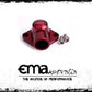 Aeroflow AF64-2034R Billet Thermostat Housing Red Swivel SBC BBC