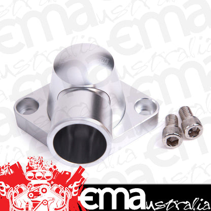 Aeroflow AF64-2034S Billet Thermostat Housing Silver Swivel SBC BBC