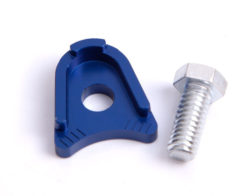 Aeroflow AF64-2035 Billet Distributor Hold Down Blue Clamp Ford Windsor & 351C