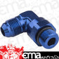 Proflow PFE949-10-12 Adaptor Male -10AN 90 Degree to -12AN Thread Swivel Blue