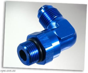MALE -10 90 DEG TO -8 THREAD SWIVEL