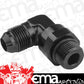 Proflow PFE949-12BK Adaptor Male -12AN 90 Degree to -12AN Thread Swivel Black