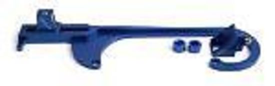AEROFLOW BILLET THROTTLE CABLE BRACKET 4500 STYLE BLUE AF64-2036