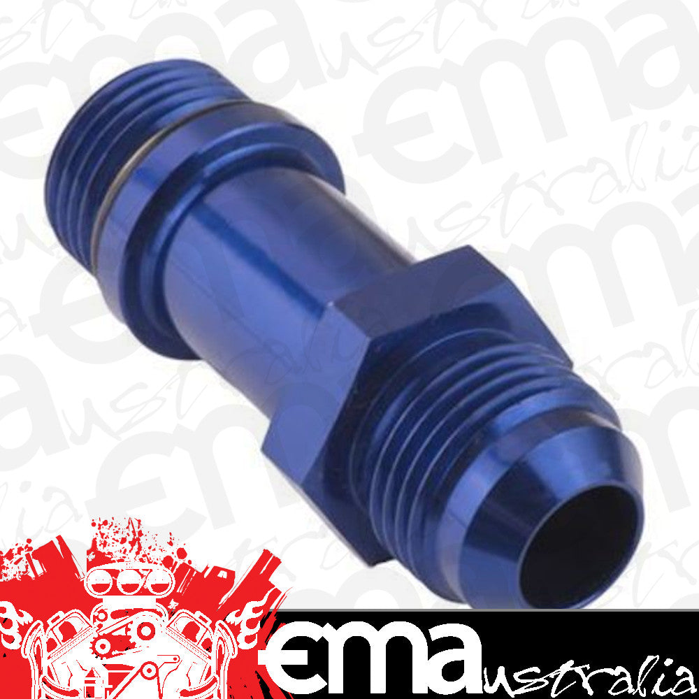Proflow PFE953-10 Male Extension Adaptor -10AN to Male-10AN O-Ring Thread Blue