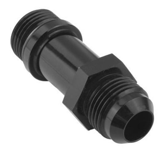 Proflow PFE953-12BK Male Extension Adaptor -12AN to -12AN O-Ring Thread Black